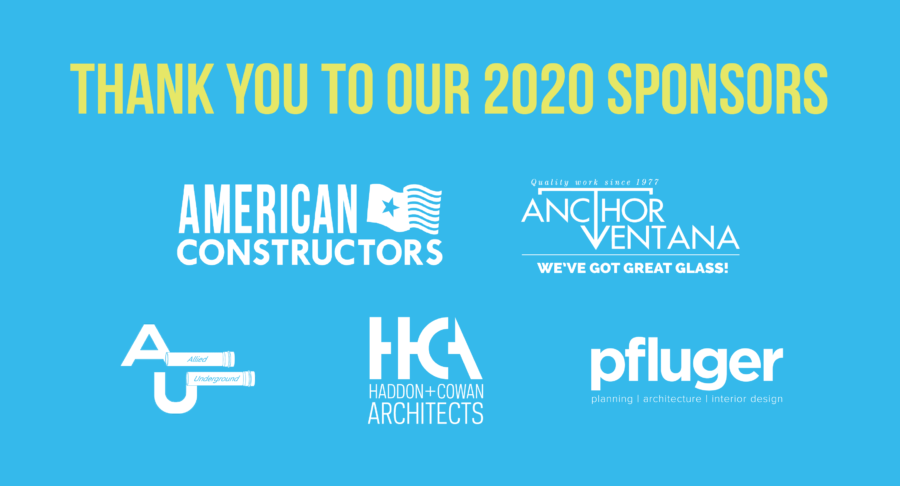 Logos of 2020 event sponsors